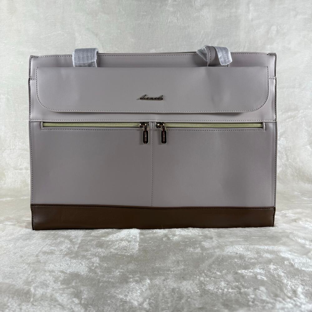 Lovevook 15.6" Laptop Tote Work Bag Pale Pink Women's Work / Office